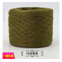 纯棉轻复古针织卫衣面料服装裤子弹力面料韩版仿牛仔怀旧效果布料